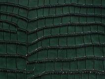 Etier Verdi Double Watch Roll Green Crocodile Leather