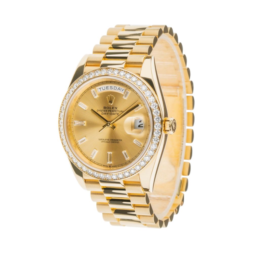Day-Date 40 "Champagne Baguette RBR"
