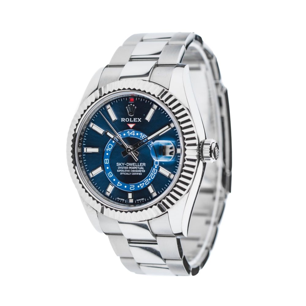 Sky-Dweller "Blue Dial"