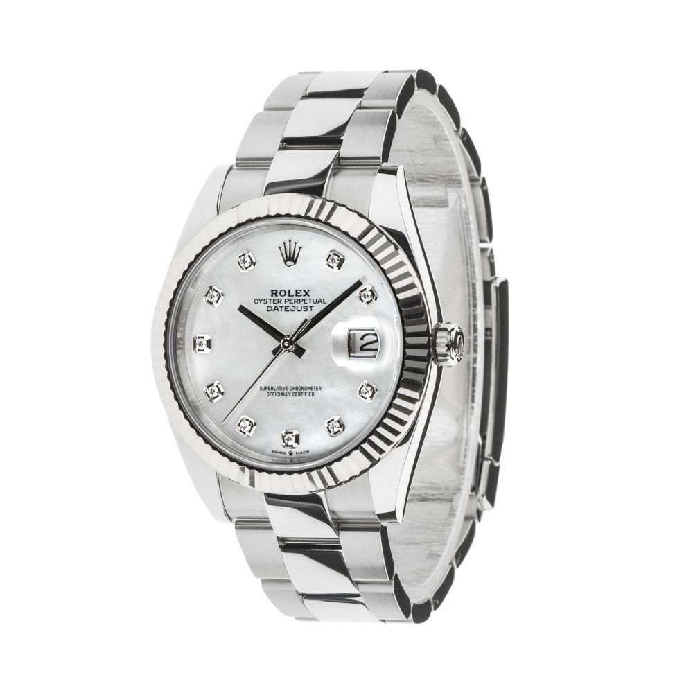 Datejust 41 "Mother Of Pearl Diamond Dial"